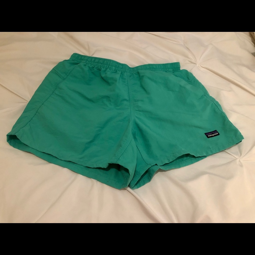 Teal Patagonia Baggies